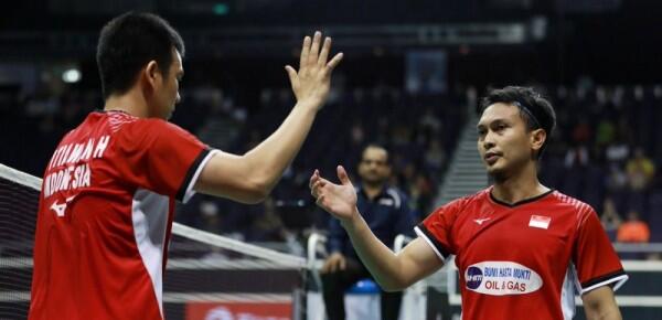4 Fakta Babak Semifinal Singapore Open 2019, Marcus/Kevin Terhenti!