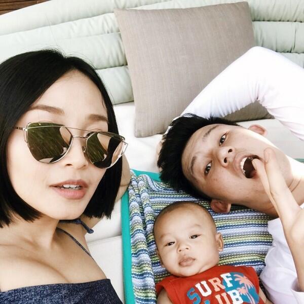 10 Potret Harmonis Keluarga Kecil Rinni & Jevin, Manis & Sederhana!