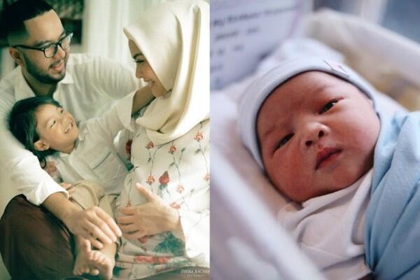 10 Potret Rajendra Satya, Anak Kedua Revalina S. Temat yang Imut Abis