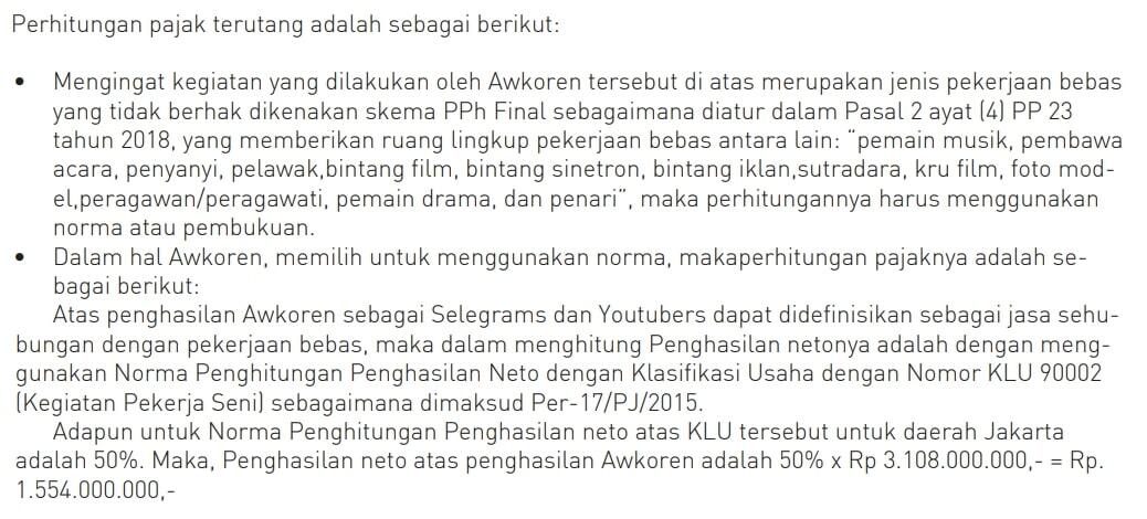 Pajaknya Orang-Orang Pencipta Konten Online