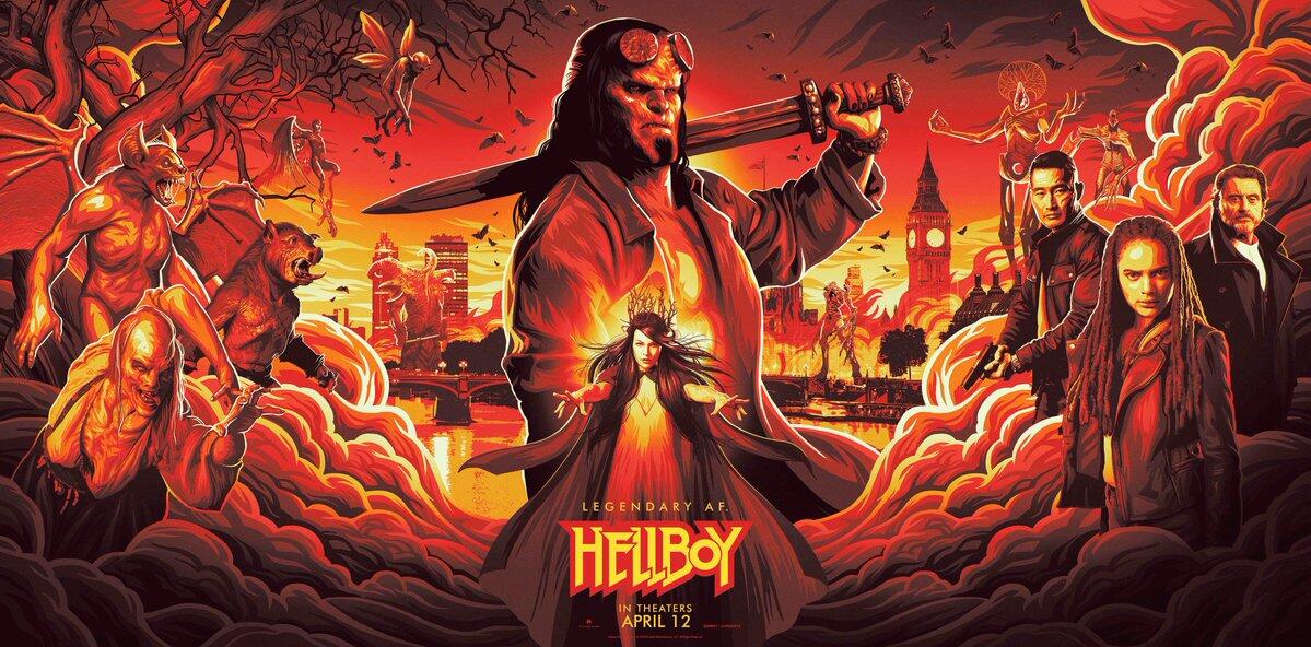 HELLBOY (2019), Kembali Ksatria Setengah Iblis Dari Neraka Yang Telah Lama Vakum.