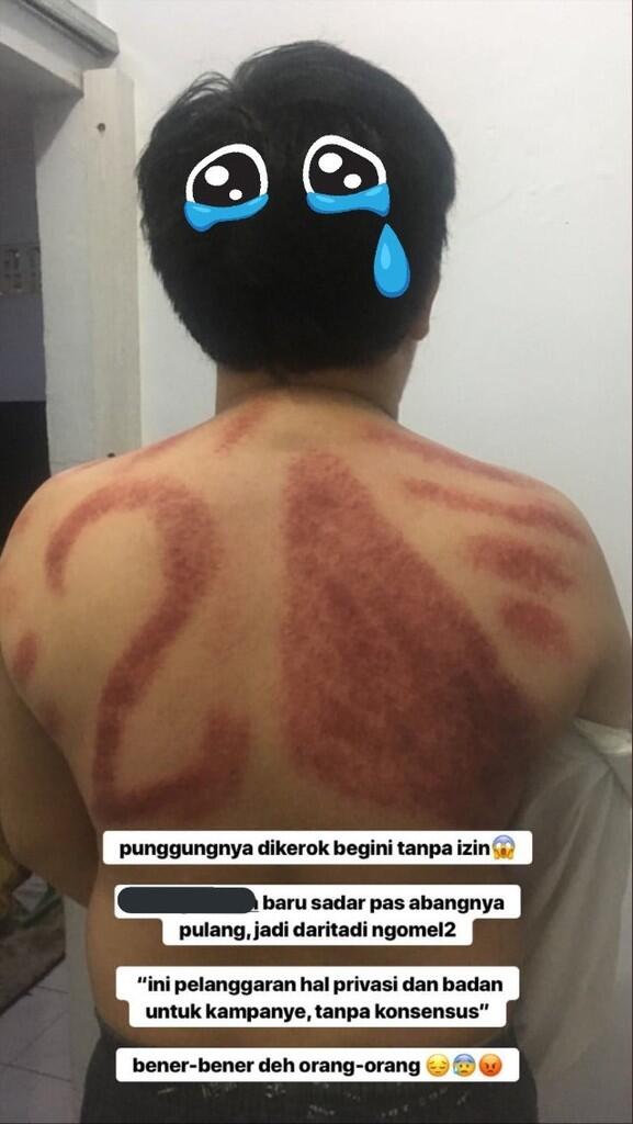 Kocak! Minta Dikerok, Hasilnya Malah Jadi 'Baliho' Kampanye