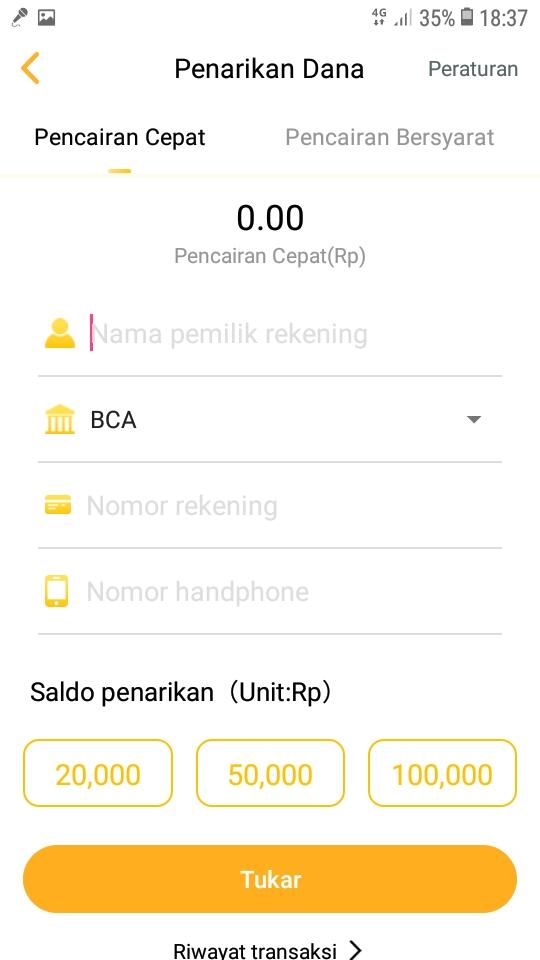 APP PENGHASIL UANG DG CEPAT