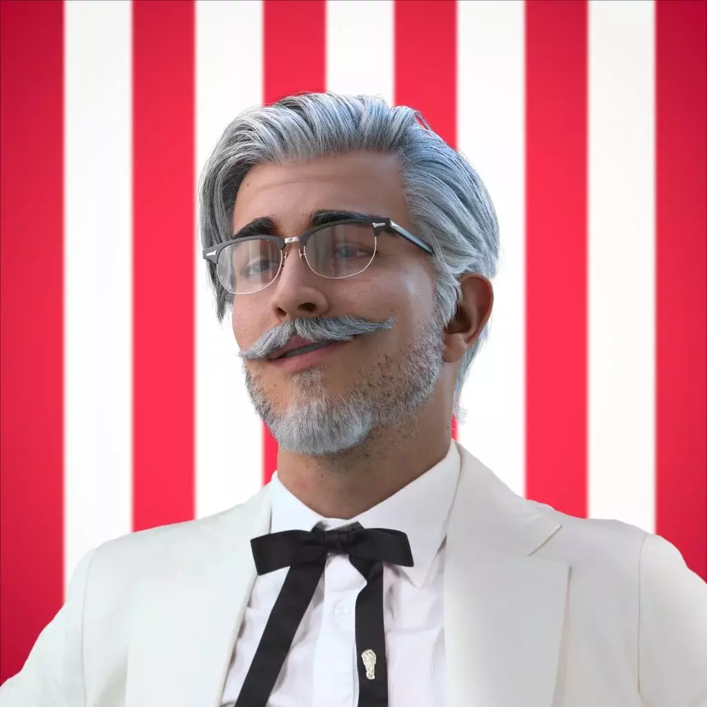 Jadi Gini, Sosok Colonel Sanders si Bos Ayam Goreng Versi Milenials. Baiklah.