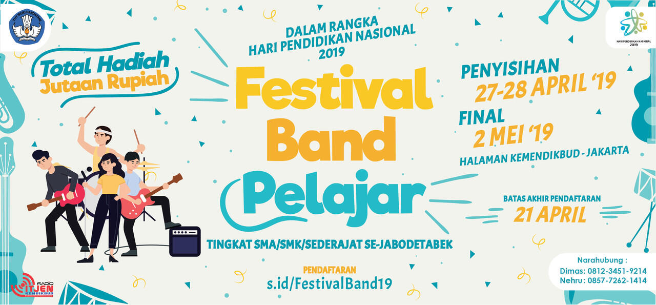 Lomba Band Pelajar Berhadiah PULUHAN JUTA!!
