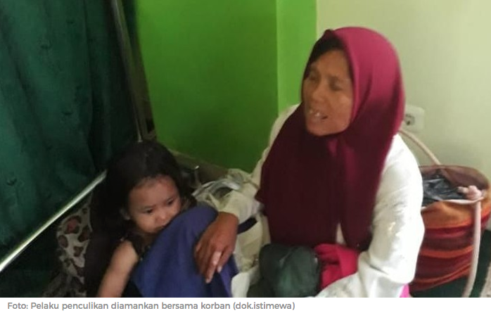 Ini Tampang Anggraeni Penculik Balita di Masjid Bekasi