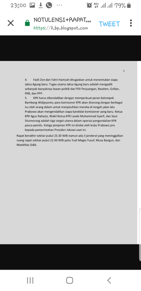 GERINDRA AKAN POLISIKAN ALLAN NAIRN KARENA DOKUMEN YANG DIDUGA SUDUTKAN PRABOWO