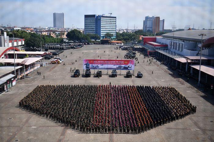 Aparat jamin keamanan pemilih selama pemilu