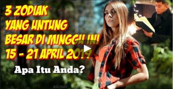 ~HEBOH! ZODIAK INI PALING BERUNTUNG DI MINGGU KE-3 APRIL 2019