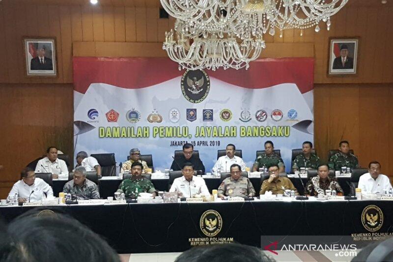 Menko Polhukam Minta Aparat Netralisir Ancaman Jelang Pemilu 2019