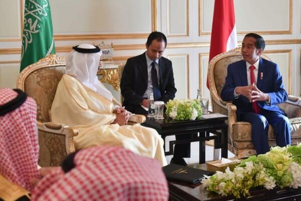 Jokowi dan Menteri Energi Saudi Bahas Kerja Sama Kilang Cilacap