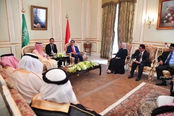 Jokowi dan Menteri Energi Saudi Bahas Kerja Sama Kilang Cilacap