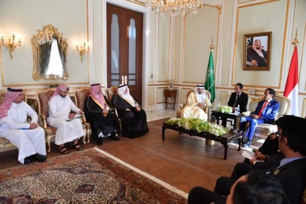 Jokowi dan Menteri Energi Saudi Bahas Kerja Sama Kilang Cilacap