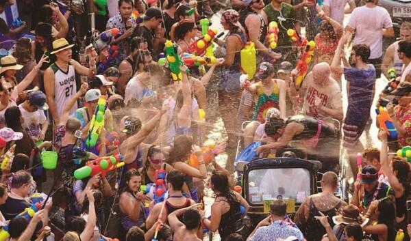 5 Fakta Seru Songkran Festival di Thailand, Basah-basahan!