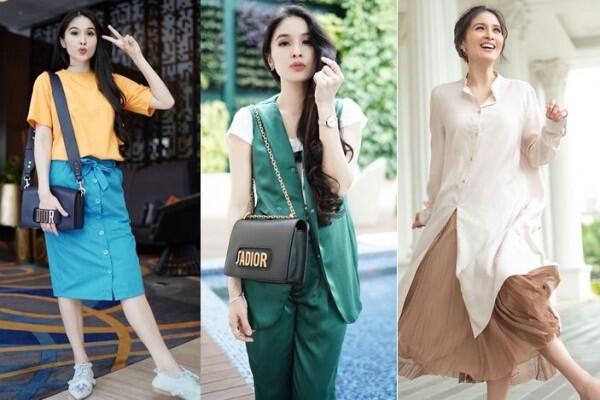 Formal dan Santai, 9 OOTD Sandra Dewi Ini Siap Bikin Kamu Awet Muda!
