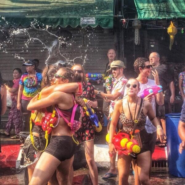 15 Potret Kemeriahan Festival Songkran 2019 di Thailand, Seru Banget!