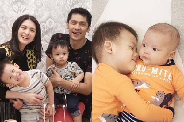 10 Potret Svarga dan Parvaiz, Anak Donita dan Adi Nugroho yang Imut