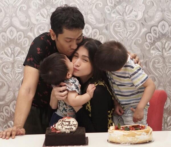 10 Potret Svarga dan Parvaiz, Anak Donita dan Adi Nugroho yang Imut