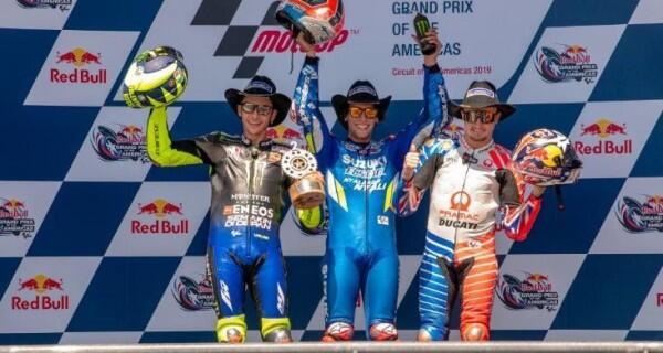 MotoGP: Alex Rins Bawa Suzuki Juara di Sirkuit Americas