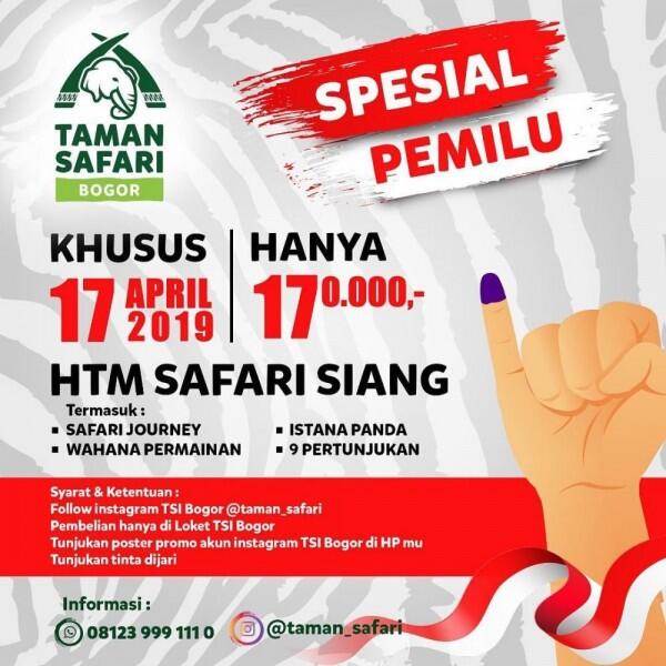 8 Promo Tempat Wisata buat Kamu yang Nyoblos, Diskon hingga 50 Persen