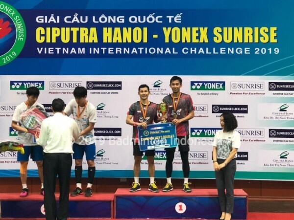 Indonesia Bawa Pulang 3 Gelar dari Vietnam IC 2019