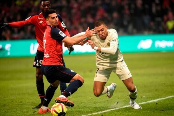 Bantai PSG 5-1, Lille Tunda Pesta Juara PSG