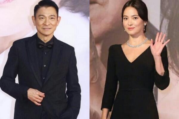 Ketemu Andy Lau, 10 Potret Song Hye Gyo di Acara Hong Kong Film Awards