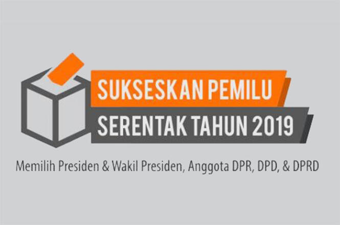 Besok Datang Ke TPS, Ayo Sukseskan Pemilu 2019, No Golput