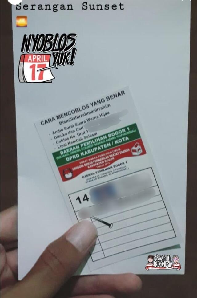 Caleg DPRD Bogor dari Hanura dan Perindo Diduga Tebar Amplop ke Warga