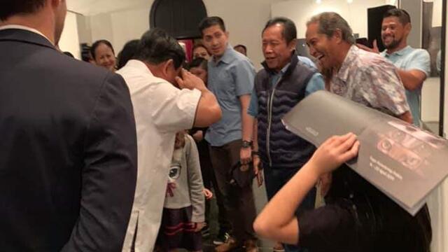 Lihat Prabowo akan menang perwakilan jendral merah datangi hambalang