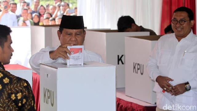 Optimis Menang, Prabowo Berterimakasih kepada Milenial dan Emak-emak