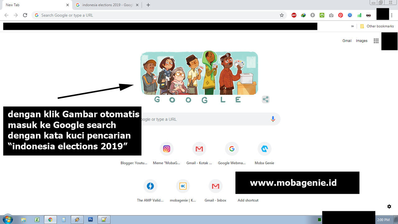 Google Search Dan Google Chrome Merayakan Pemilihan umum Indonesia 2019!