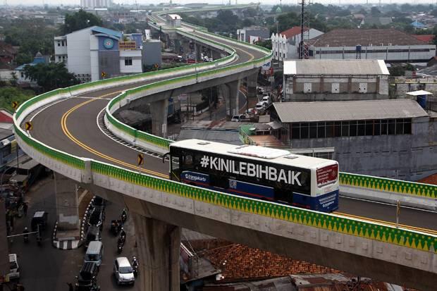 Operasional Bus Transjakarta Berkurang saat Hari Pencoblosan