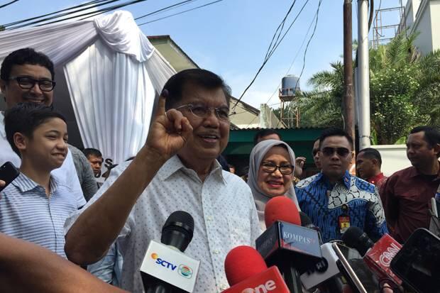 Jokowi Menang Telak di TPS Jusuf Kalla