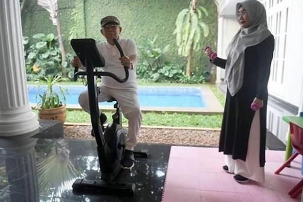 Ma'ruf Amin: Saya Enggak Deg-degan Seperti Nonton Bola