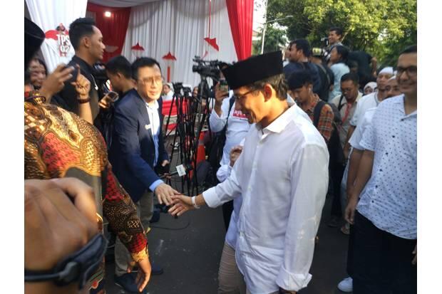 Sandiaga Uno Imbau Masyarakat Gunakan Hak Pilih