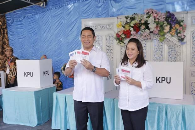 Jokowi Raup 81% Suara di TPS Wali Kota Semarang
