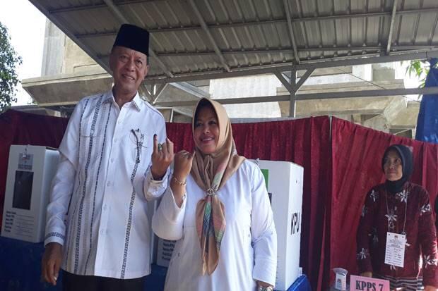 Coblos Prabowo-Sandi, Wali Kota Tanjungpinang Berlinang Air Mata
