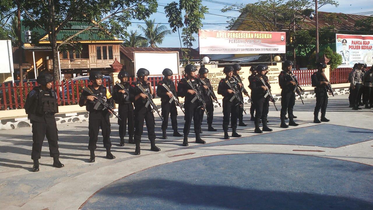 Suasana Pencoblosan di Sidrap Terpantau Kondusif