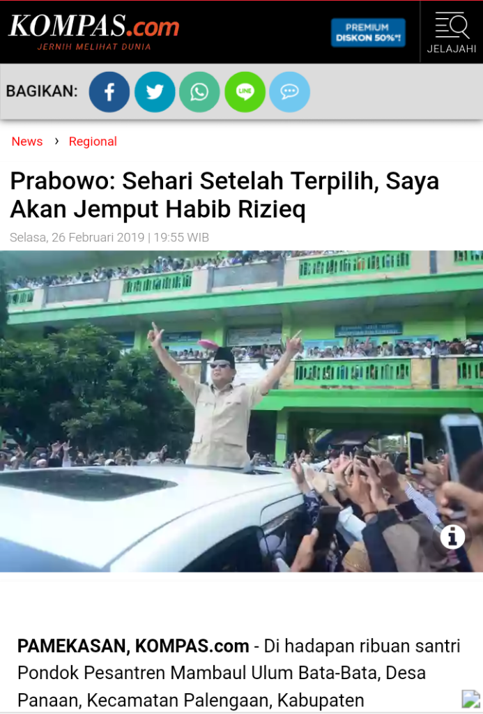Hot News !!! Prabowo BATAL JEMPUT Habieb Rizieq !!!