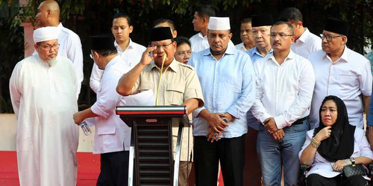 Prabowo Kalah di Quick Count Pilpres 2019, Pendukung Serukan Matikan TV