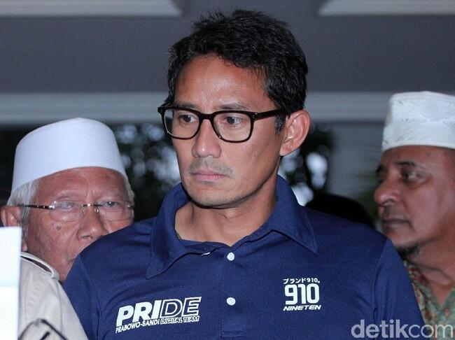 Erwin Aksa Soal Ekspresi Sandi Saat Prabowo Deklarasi: Lagi Sakit