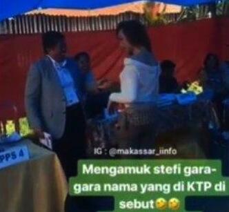 Bikin Ngakak Ketika Waria Ini Dipanggil Menuju Bilik Pemilihan Di TPS