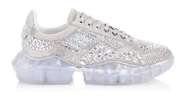 Diamond Sneakers dari Jimmy Choo, Sneakers Mewah Bertabur Kristal Swarovski!