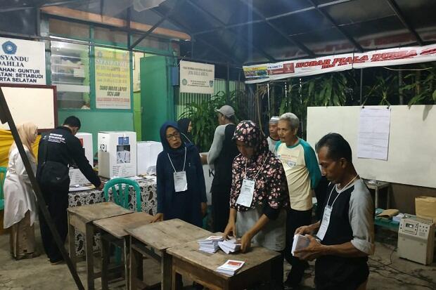Pasangan Jokowi-Ma'ruf Amin Unggul di TPS Tahanan KPK