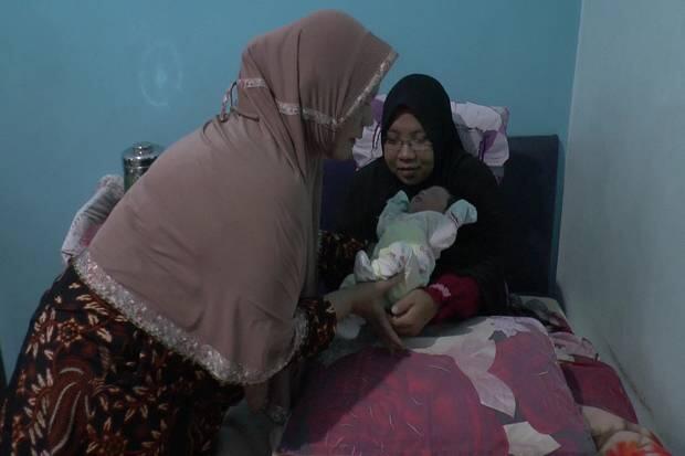 Bayi Perempuan Lahir Saat Pemilu 2019 Dinamai Nur Sandi Nesia