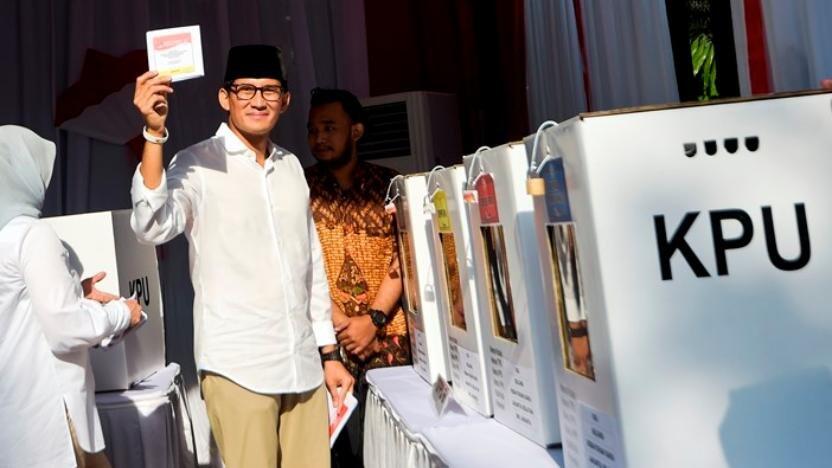Keok di Quick Count, Sandiaga Menghilang?
