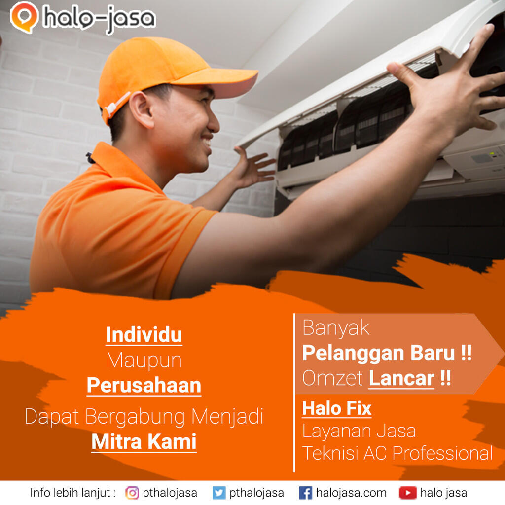 Lowongan Mitra halojasa.com, penghasilan tambahan Parttime/Fulltime.