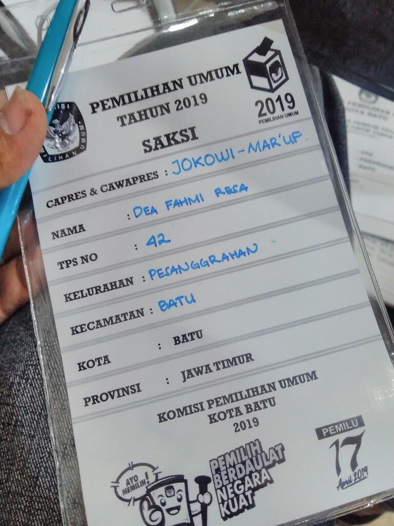 Pengalaman Pertama Jadi Saksi Langsung Jokowi Ma'ruf, Ternyata Seru Banget !