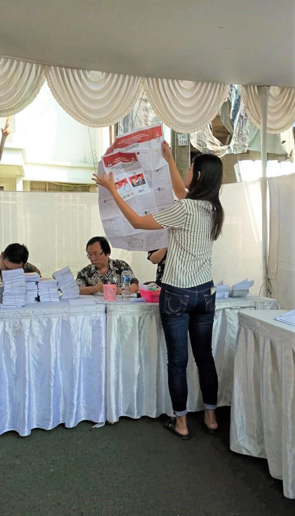 Pemilu 2019 TPS 109 Jakarta Pusat